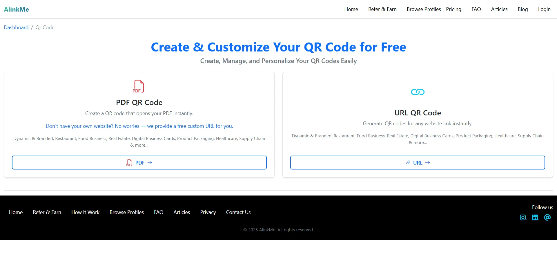PDF QR Code Generator Online | Upload PDF & Create QR Code